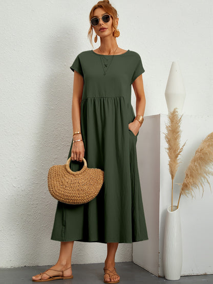 Robe Femme Sans Manches Chic et Confortable