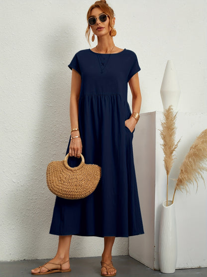 Robe Femme Sans Manches Chic et Confortable