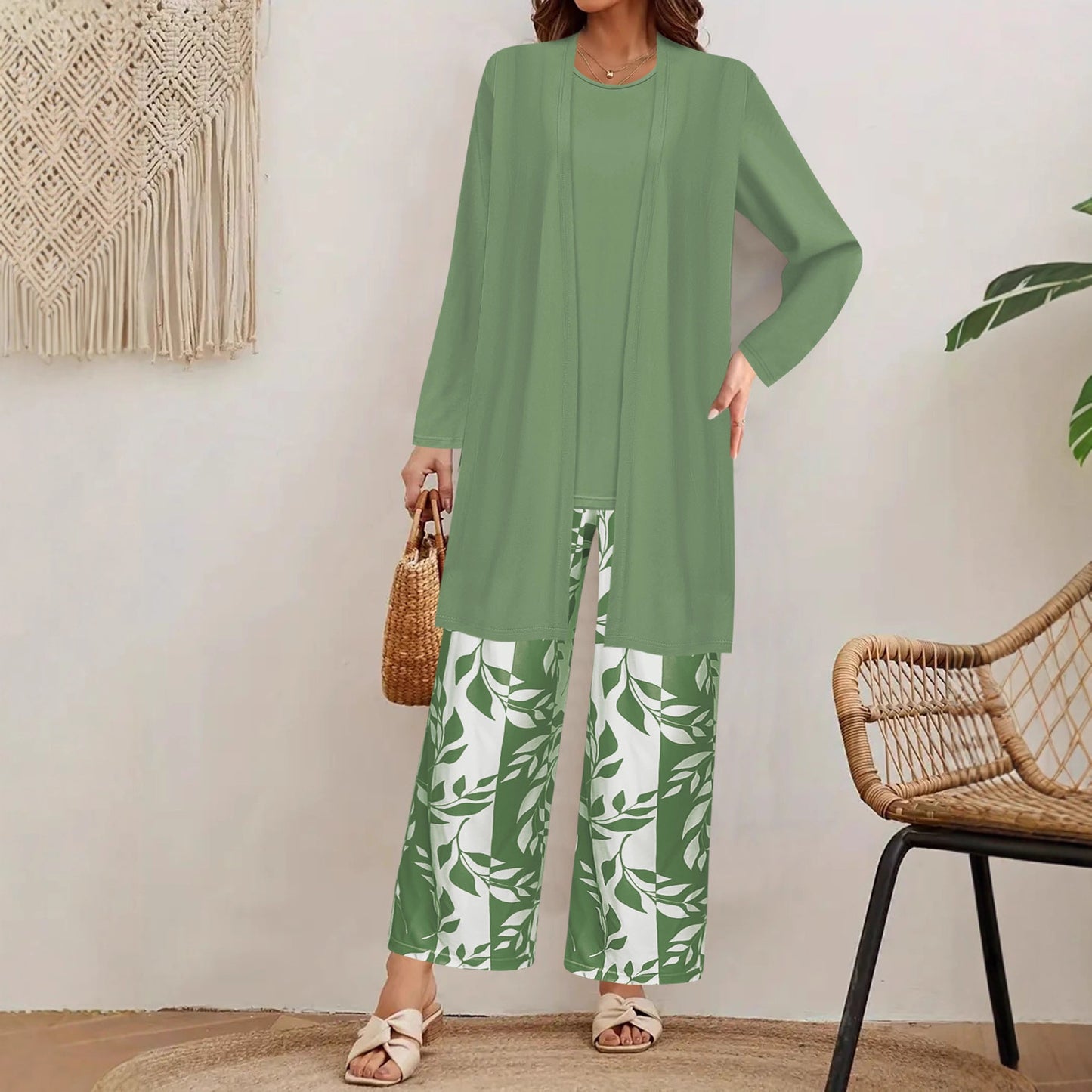 Ensemble Femme 3 Pièces Chic et Élégant