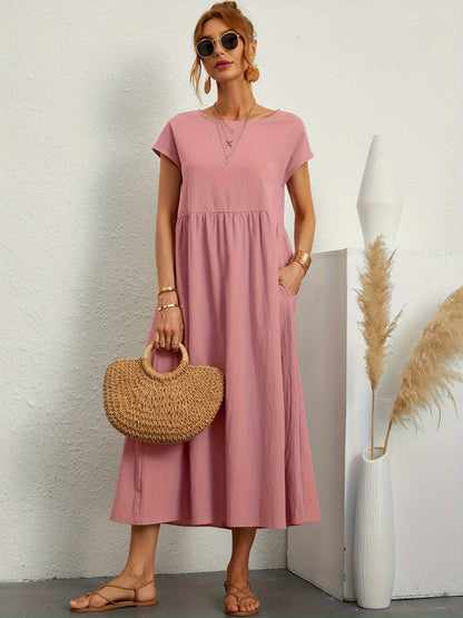 Robe Femme Sans Manches Chic et Confortable