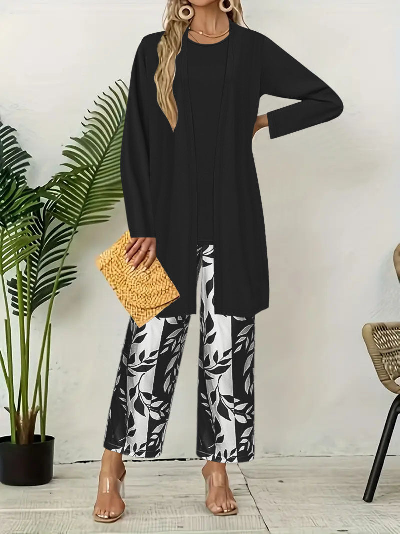 Ensemble Femme 3 Pièces Chic et Élégant