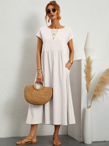 Robe Femme Sans Manches Chic et Confortable