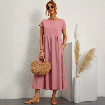 Robe Femme Sans Manches Chic et Confortable