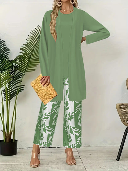 Ensemble Femme 3 Pièces Chic et Élégant